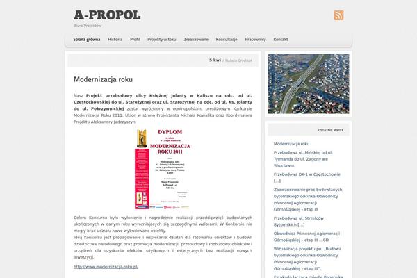 Paperpunch theme site design template sample