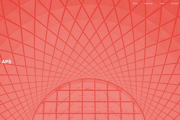 Aps theme site design template sample