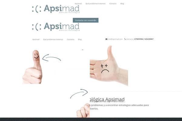 Medical Doctor theme site design template sample