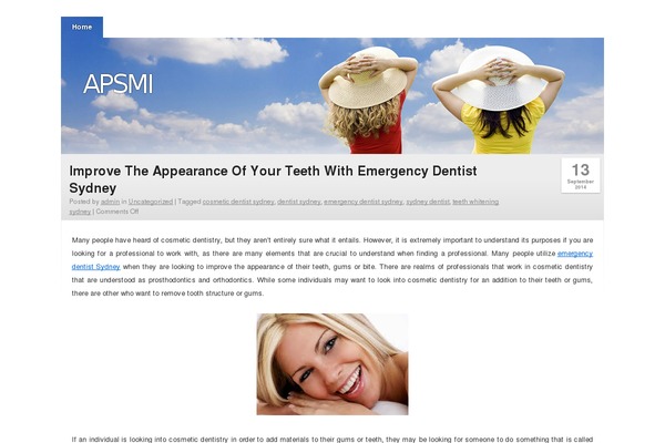 apsmi.org site used Clear Style