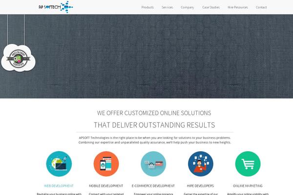 Site using Codenovo Portfolio plugin