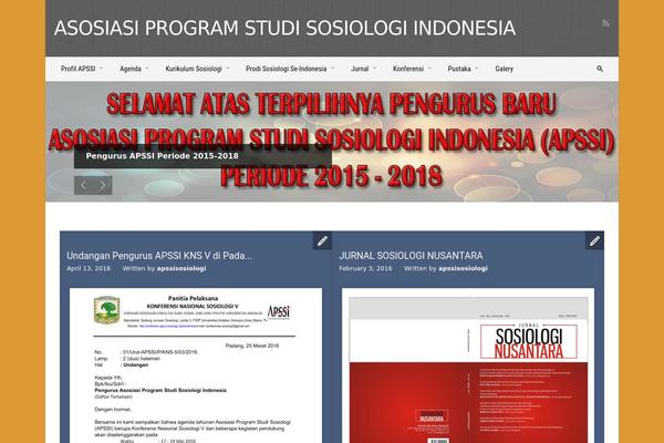 evolve theme site design template sample