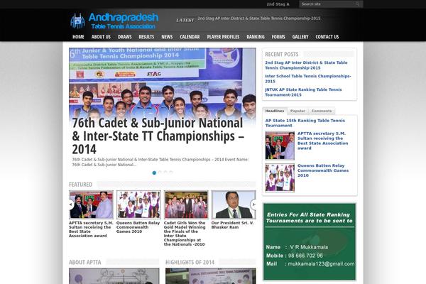 Resportsive theme site design template sample