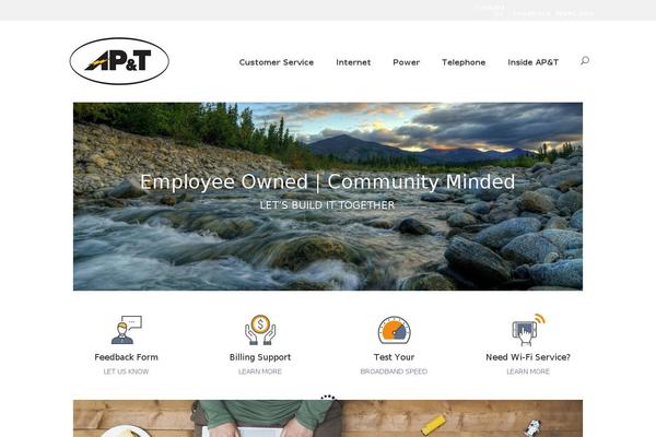 Site using Aspen-footer-editor plugin