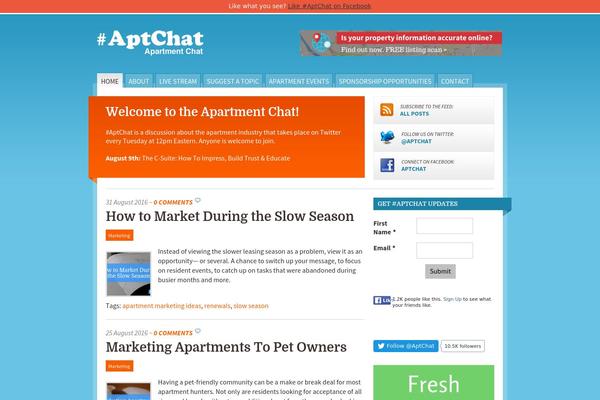 Mainstream theme site design template sample