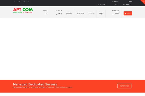 Phox theme site design template sample