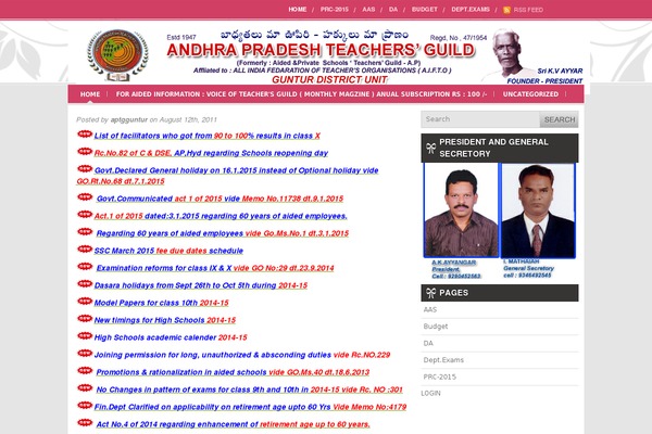 aptgguntur.com site used Igifts