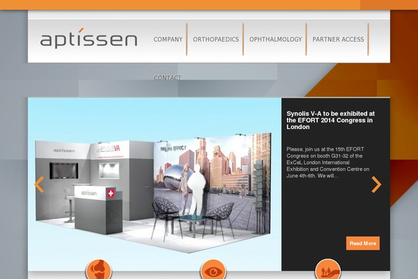 aptissen.com site used Headway