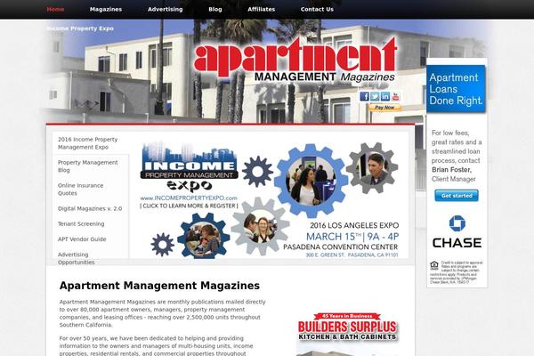 Master theme site design template sample
