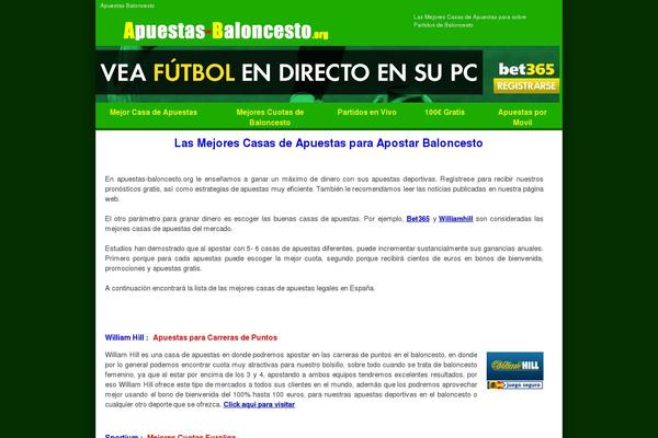 apuestas-baloncesto.org site used Diseno1