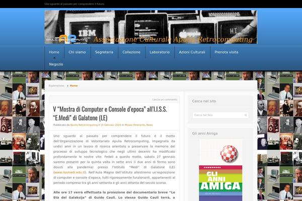 Nuntius theme site design template sample