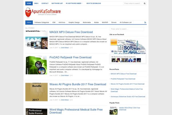 Freshlife theme site design template sample