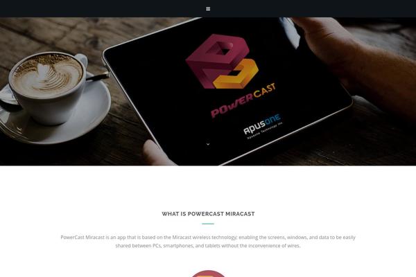 Landy theme site design template sample