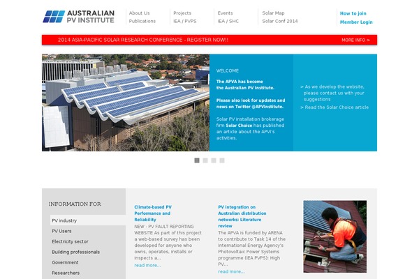 Site using Simple Banner plugin