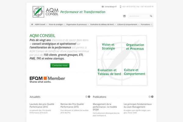Aqua theme site design template sample