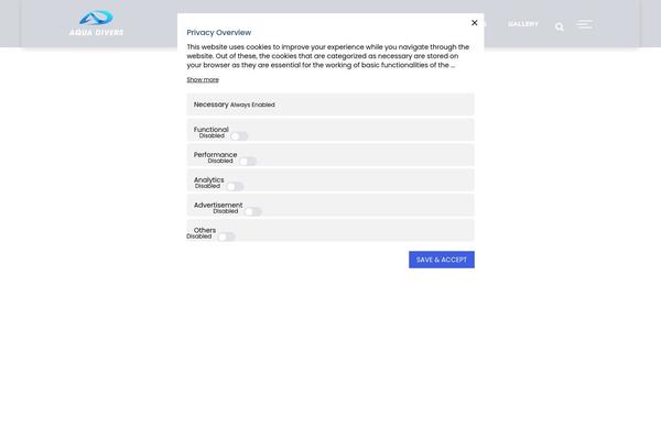 aqua-divers.com site used Lanvy-child