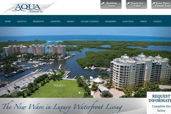 luna theme site design template sample