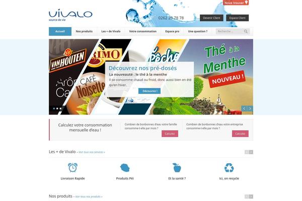 Finesse theme site design template sample