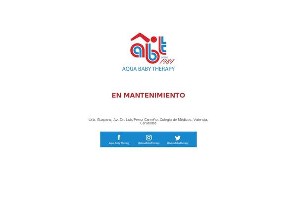 Site using WP Maintenance Mode plugin