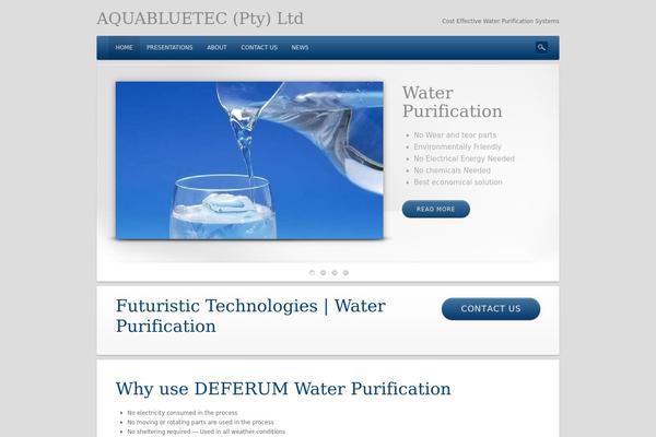 Dejavu theme site design template sample