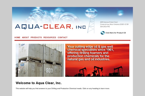 aquaclear-inc.com site used Aqua-clear