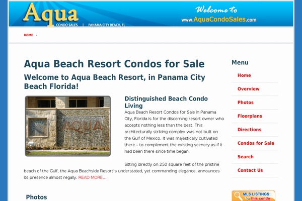 aquacondosales.com site used Focus Pro