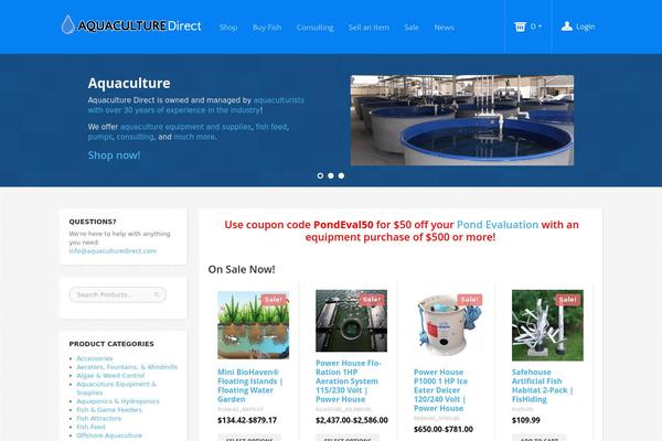 Iceberg theme site design template sample