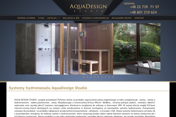 aquadesignstudio.pl site used Aquadesign2016