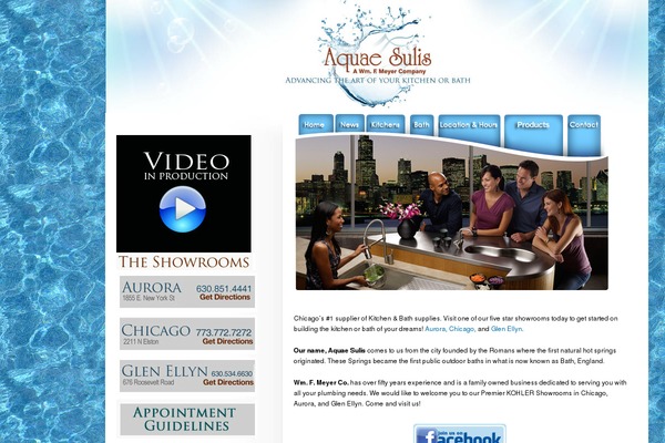 aquaesulisshowroom.com site used Magnifizine
