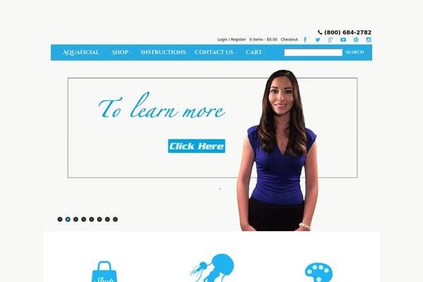 Asteria theme site design template sample