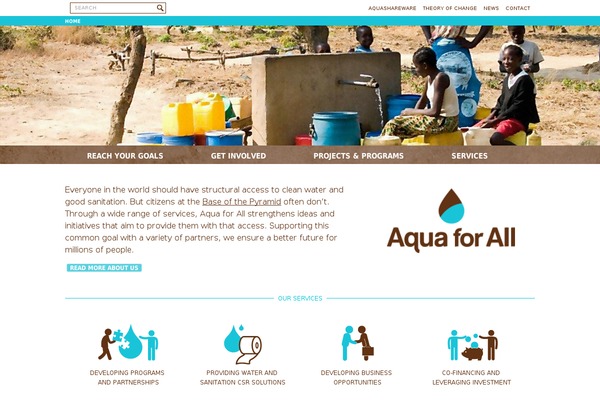 aquaforall.org site used Aquaforall