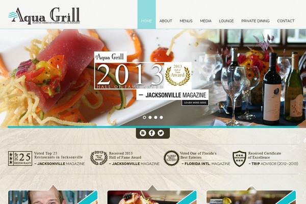 White Rock theme site design template sample