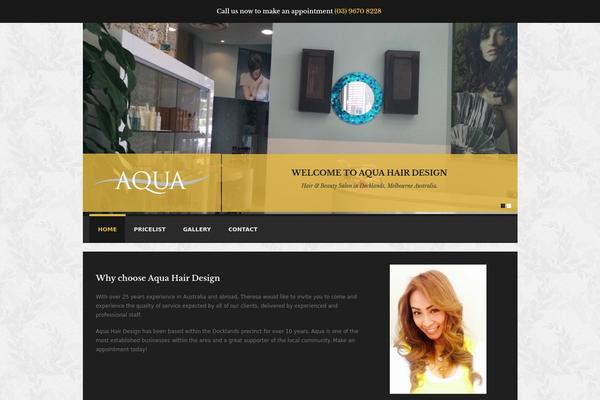 Spalon theme site design template sample