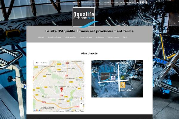 Fitness GYM theme site design template sample