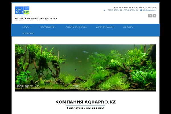Felicity theme site design template sample