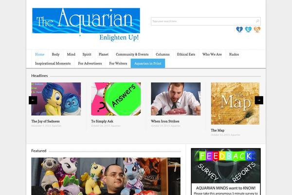 Lightly theme site design template sample