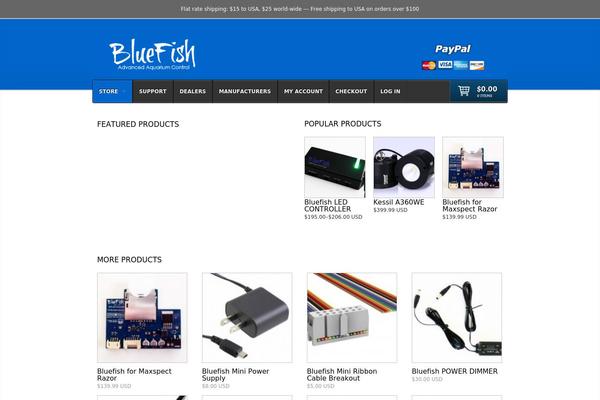 Shelflife theme site design template sample
