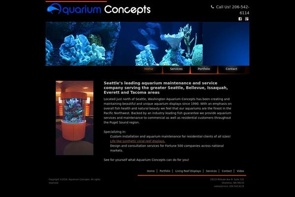 Fluid theme site design template sample