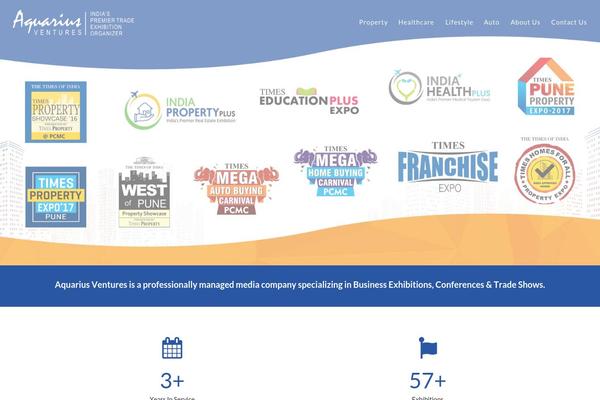 aquariusventures.com site used Avada