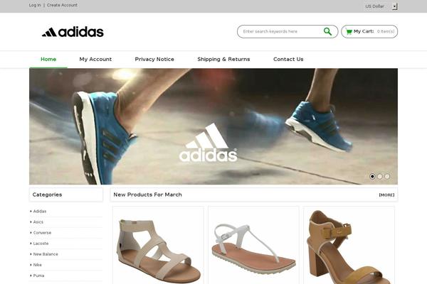 Erange theme site design template sample