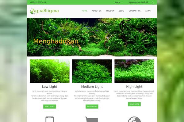 Idstore theme site design template sample