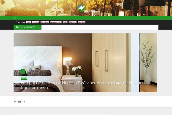 News Int theme site design template sample
