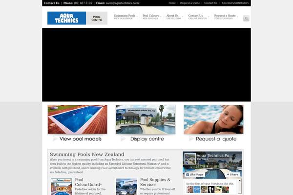 aquatechnics.co.nz site used Gent