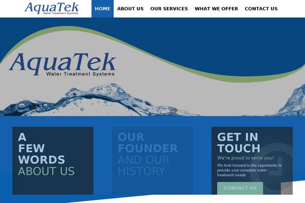aquatekwatertreatment.com site used Theme53016