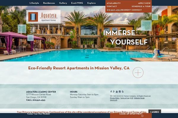 aquateraliving.com site used Client-theme