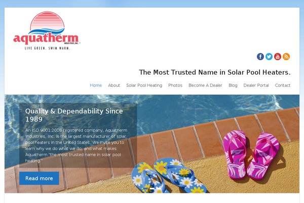 Spacious theme site design template sample