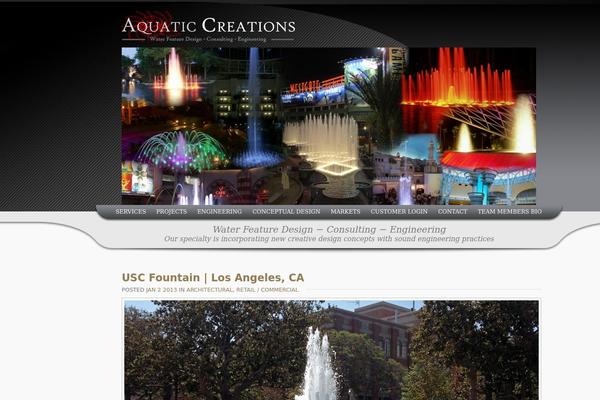 Transition theme site design template sample