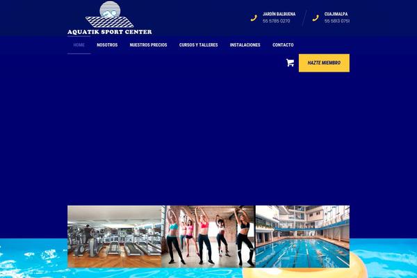 Be-fit theme site design template sample