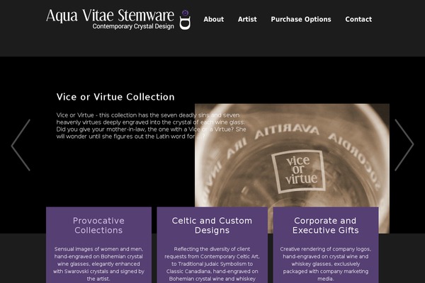 aquavitaestemware.com site used Resp