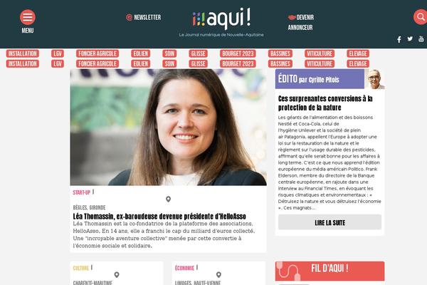Site using Media Credit plugin